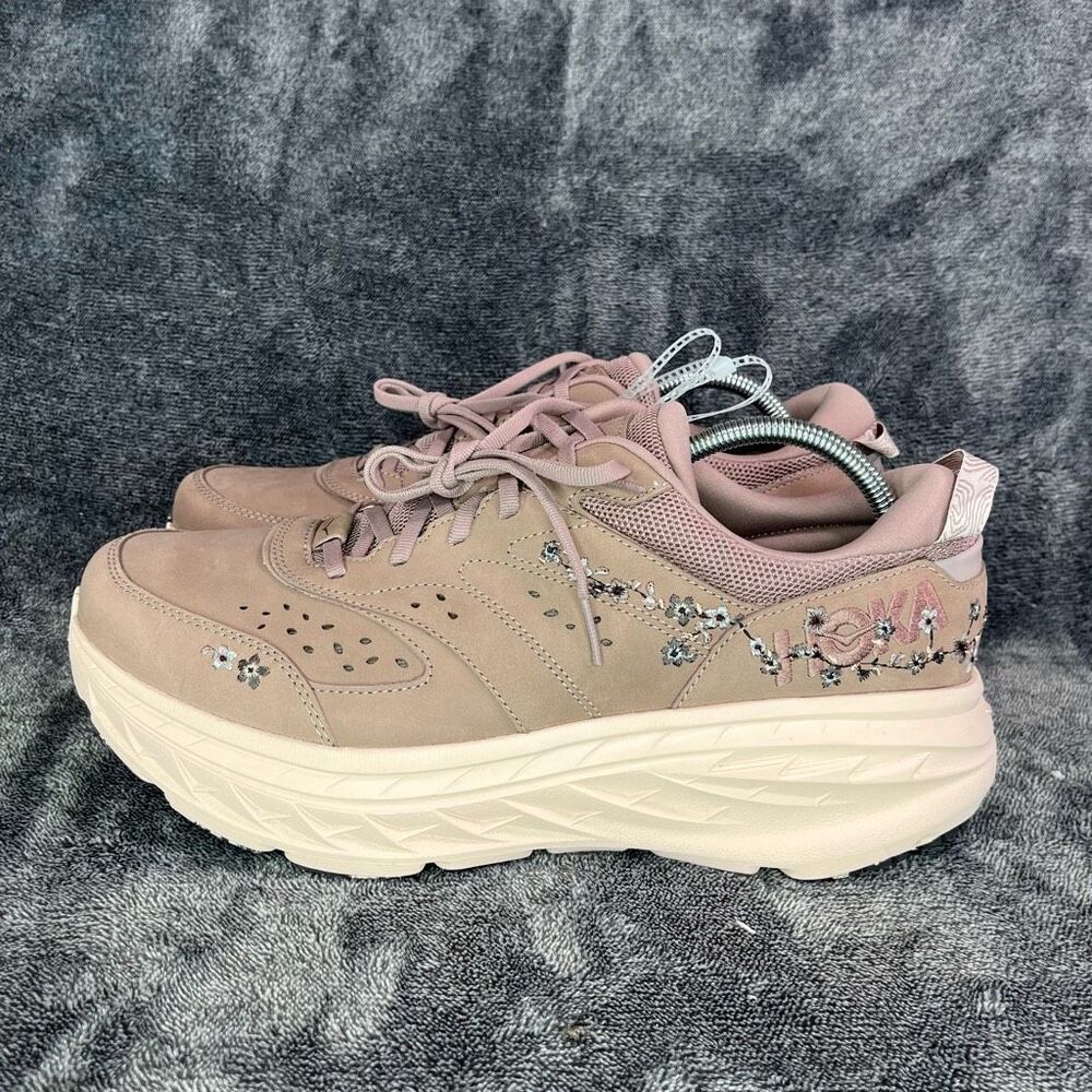 Hoka X Anthropologie WOMENS 13 /MENS 12 Vibrant Bloom Bondi L Sneakers